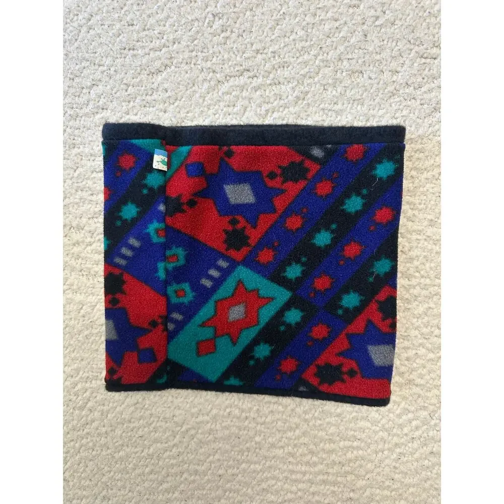 Vintage 90s Fleece Neck Gaiter One Size